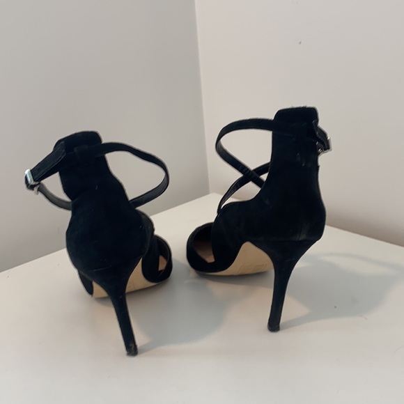 Call it spring black ankle strap heels - Picture 2 of 5